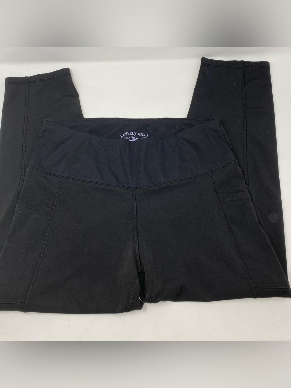 Women’s Beverly Hills Polo Club Black Active Leggings Size Large